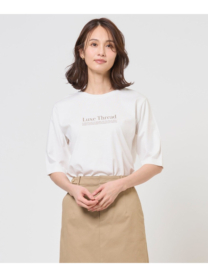 ロゴタイププルオーバー J.PRESS LADIES L ジェイ押し付ける トップス カットソー・プルオーバー 赤銅色 白いこと 米国海軍【貨物輸送無料】[ Fashion]