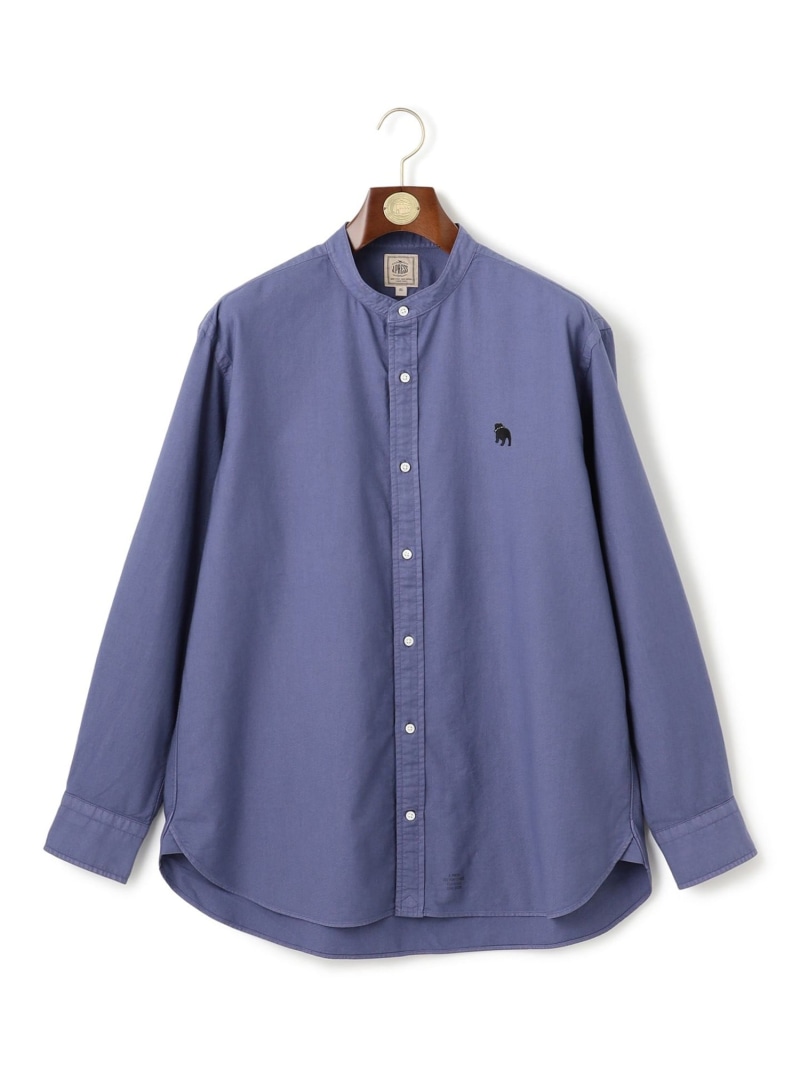 【SALE／20%OFF】【KING SIZE】【大人気バックブル】バンドカラー オックスフォードガーメントダイシャツ J.PRESS ジェイプレス トップス シャツ・ブラウス グリーン ブルー ホワイト グレー ベージュ【RBA_E】【送料無料】[ Fashion]｜J.PRESS