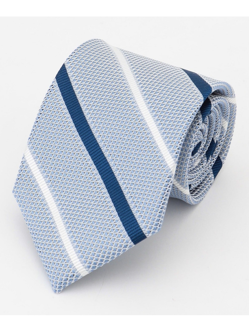 【JAPANESE SILK FRESCO TIE COLLECTION】マルチストライプ ネクタイ J.PRESS ジェイプレス スーツ・フォーマル ネクタイ・蝶ネクタイ ブルー ピンク【送料無料】[ Fashion]
