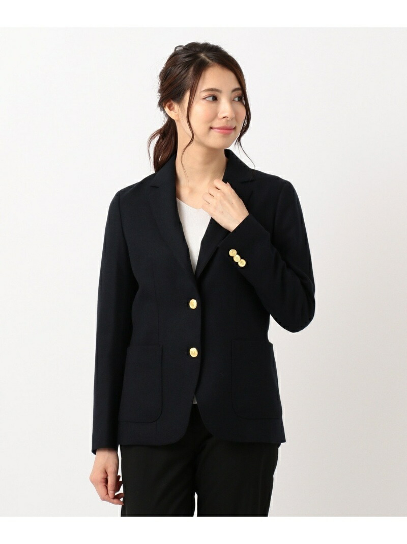 激安セール コート ジャケット L Ladies J Press Fashion 日本製 G B Conteテーラードジャケット Rakuten ジェイプレス ネイビー 送料無料 テーラードジャケット コート ジャケット Www Designoweb Com