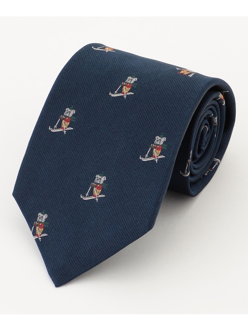 新品　J.PRESS Jプレス　小紋柄　ネクタイ ジェイプレス　日本製 GEOMETRIC JACQUARD COLLECTION】ジオメトリックジャガード