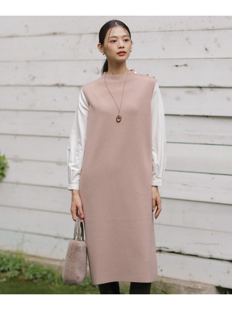 楽天市場】【SALE／50%OFF】【洗える】CLOTH COMBI KNIT ワンピース J