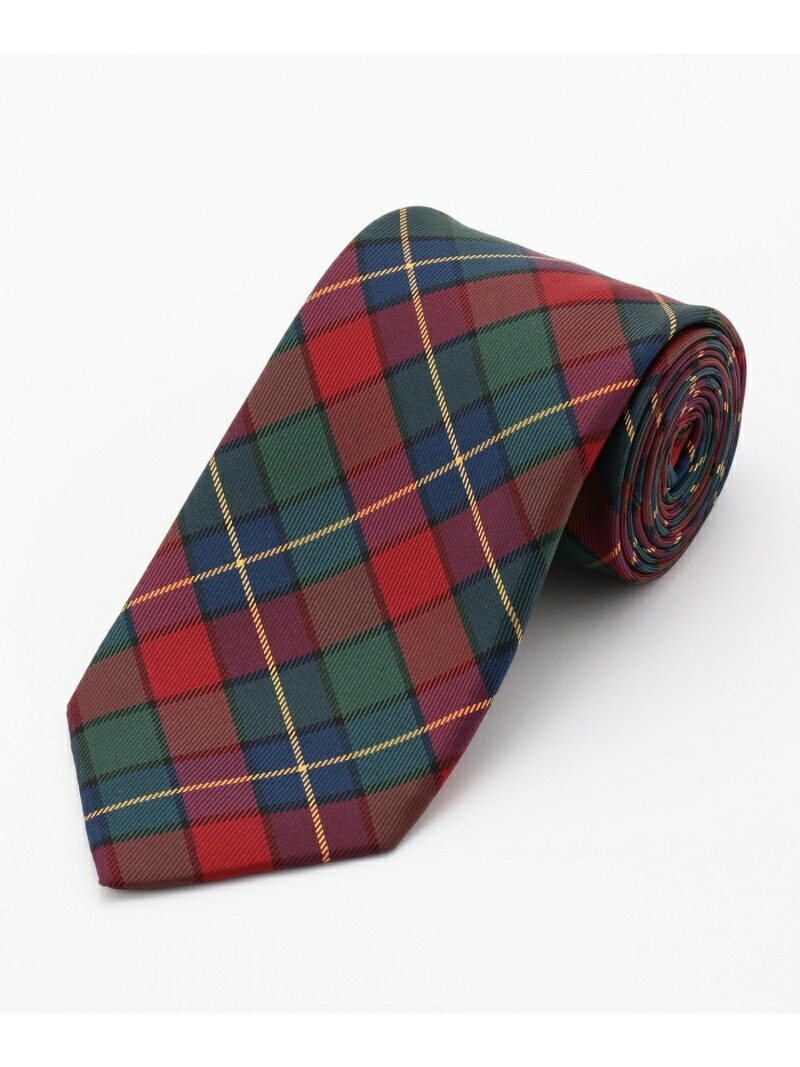 数量は多 Rakuten Fashion タータンチェックネクタイ J Press ジェイプレス ビジネス フォーマル ネクタイ レッド ブラック オレンジ ネイビー 信頼 Hughsroomlive Com
