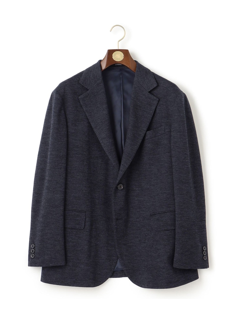 【KING SIZE】SOFAニット ジャケット J.PRESS ジェイプレス ジャケット・アウター テーラードジャケット・ブレザー グレー ブラウン ネイビー【送料無料】[ Fashion]