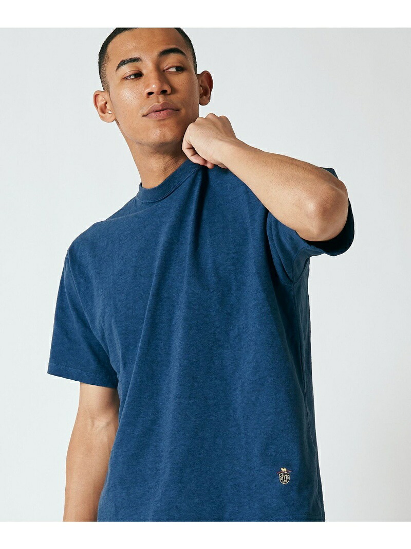 【SALE／30%OFF】【120th Anniversary】Botanical Garment Dye T-shirt J.PRESS ジェイプレス トップス カットソー・Tシャツ ネイビー ブルー グリーン ピンク【RBA_E】【送料無料】[ Fashion]｜J.PRESS