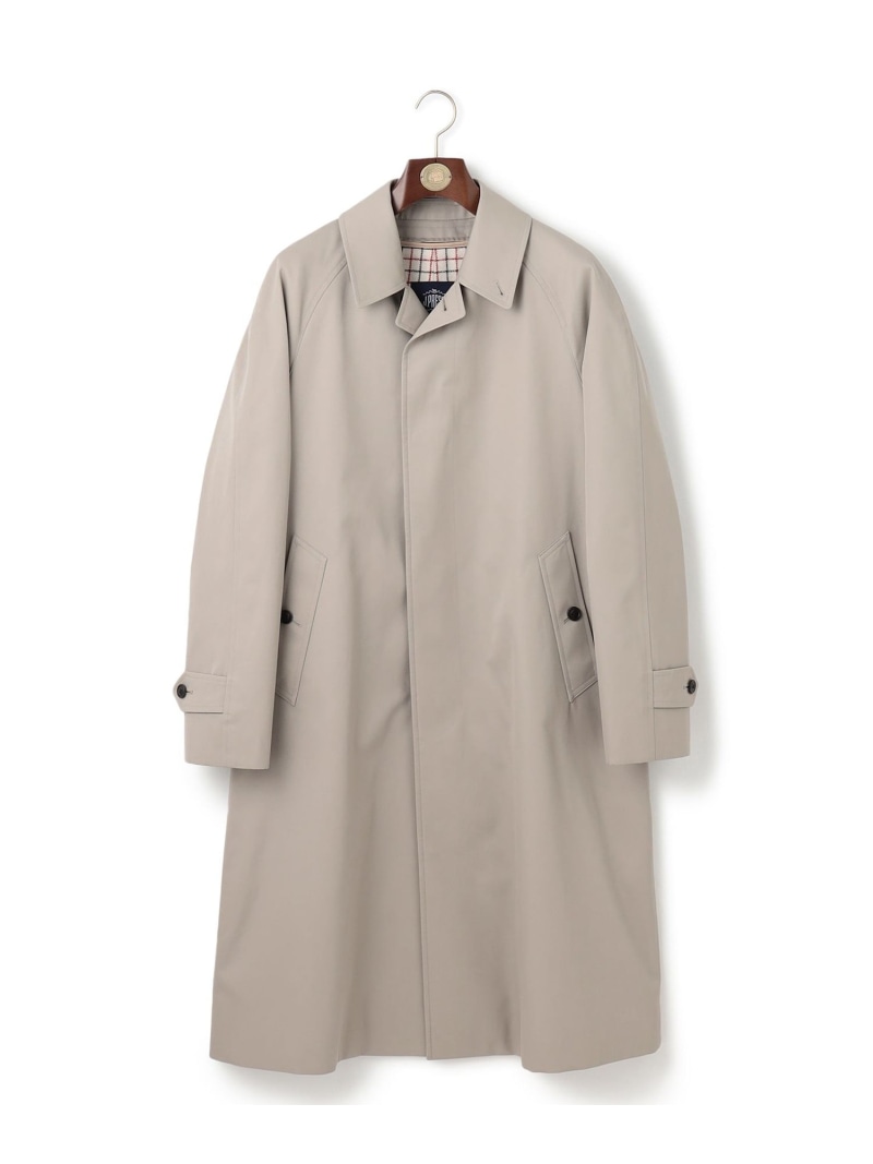 【定番】VENTILE(R) ギャバジン バルマカーン コート J.PRESS ジェイプレス ジャケット・アウター ステンカラーコート ネイビー ベージュ【送料無料】[ Fashion]｜J.PRESS