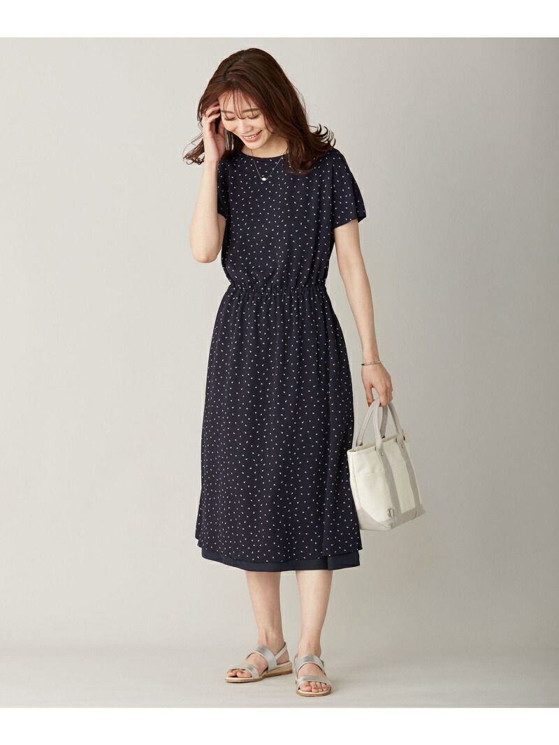 洗える リバーシブル ポリエステル デシン ワンピース J Press Ladies L ジェイプレス ワンピース シャツワンピース ネイビー グレー 送料無料 Rakuten Fashion Brandingidentitydesign Com