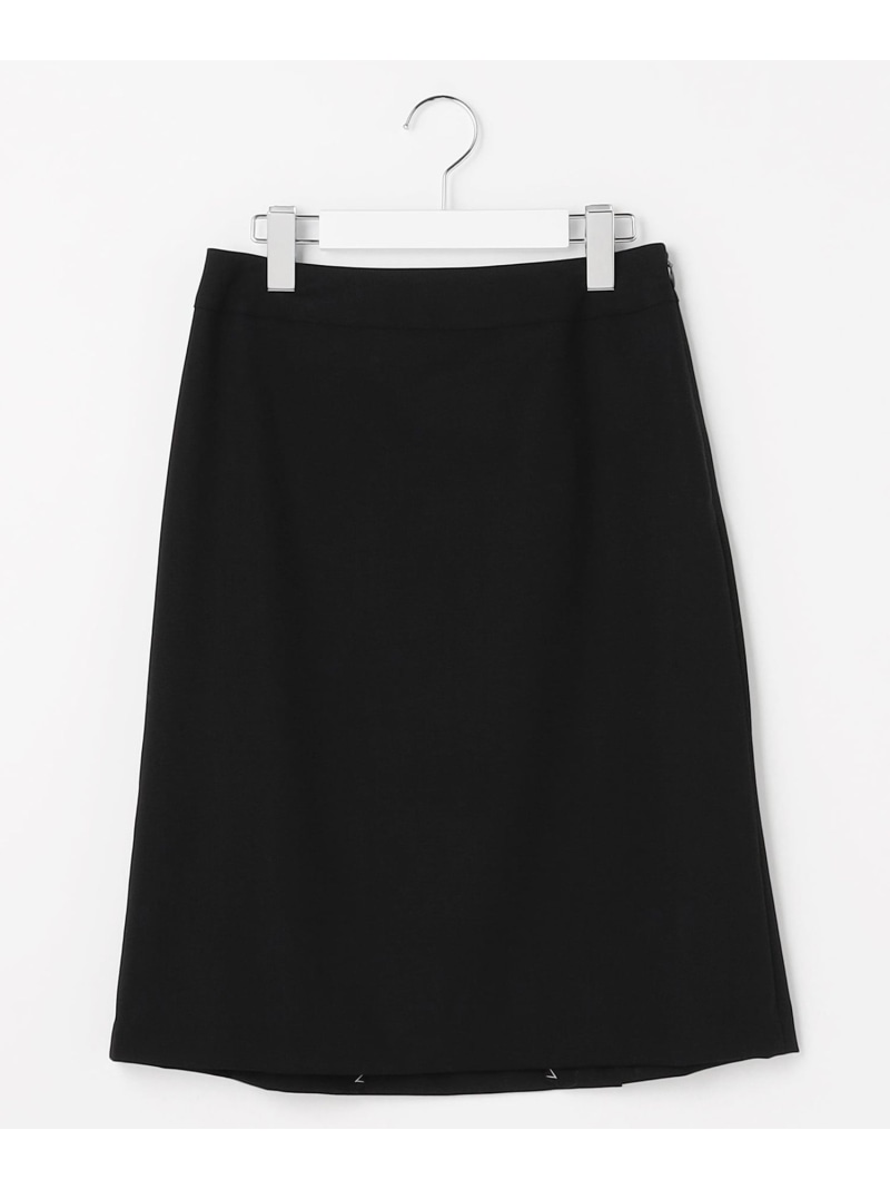 【リクルート対応】セラータカームスキン スカート J.PRESS ジェイプレス スカート ロング・マキシスカート ブラック【送料無料】[ Fashion]｜J.PRESS