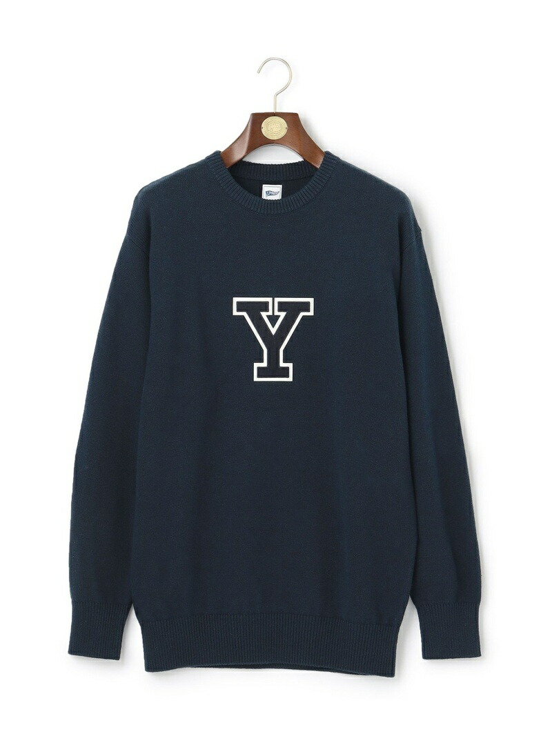 【楽天市場】【Pennant Label】Varsity Crewneck Sweater / Yale J.PRESS ジェイプレス