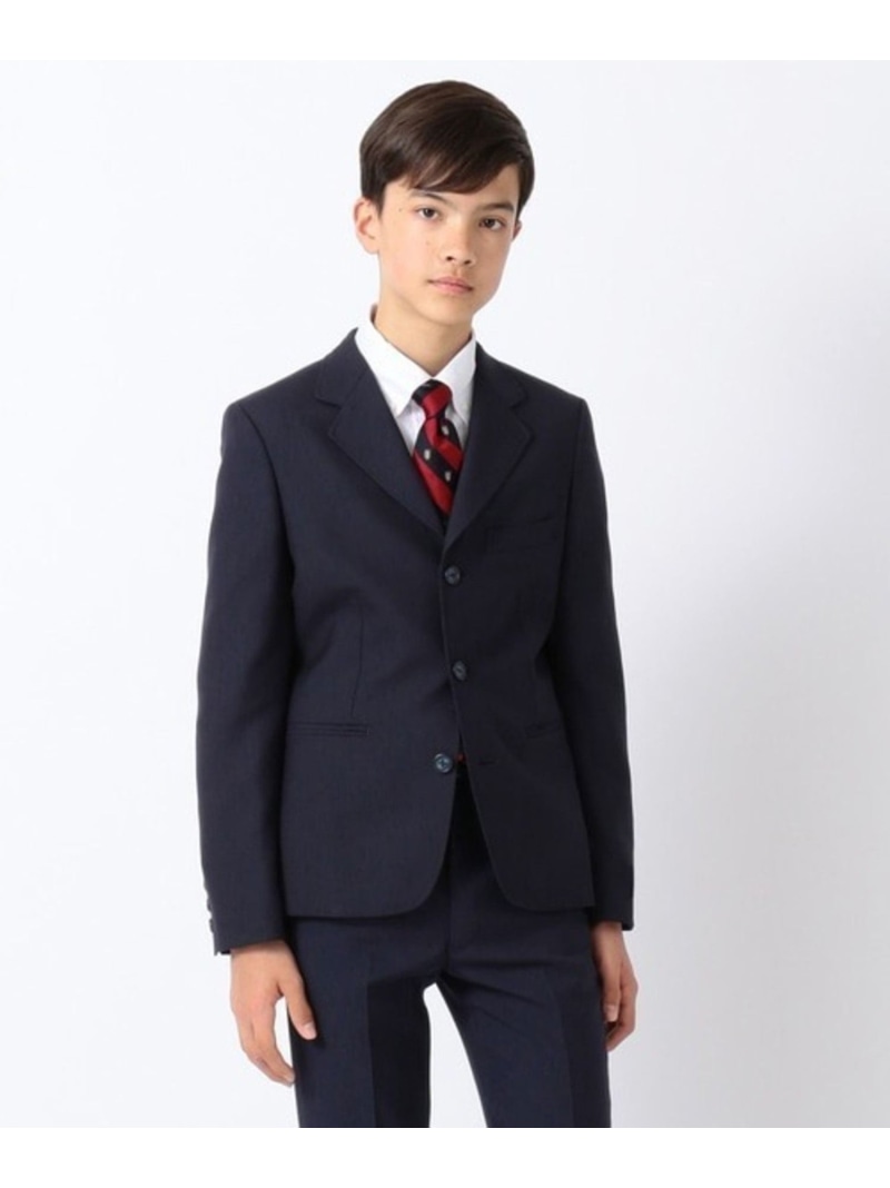 【150-170cm】ギャバタッサー ブレザー J.PRESS ジェイプレス ジャケット・アウター テーラードジャケット・ブレザー ネイビー【送料無料】[ Fashion]