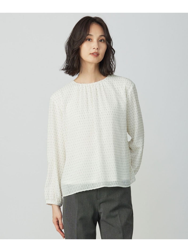 【SALE／30%OFF】カットジャカードプリント カットソー J.PRESS LADIES L ジェイ押し付ける トップス カットソー・プルオーバー 米国海軍【RBA_E】【貨物輸送無料】[ Fashion]