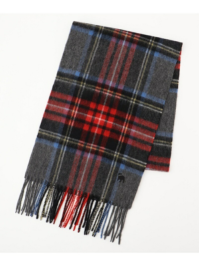 バックブル チェックマフラー ジェイプレス ファッショングッズ J Press