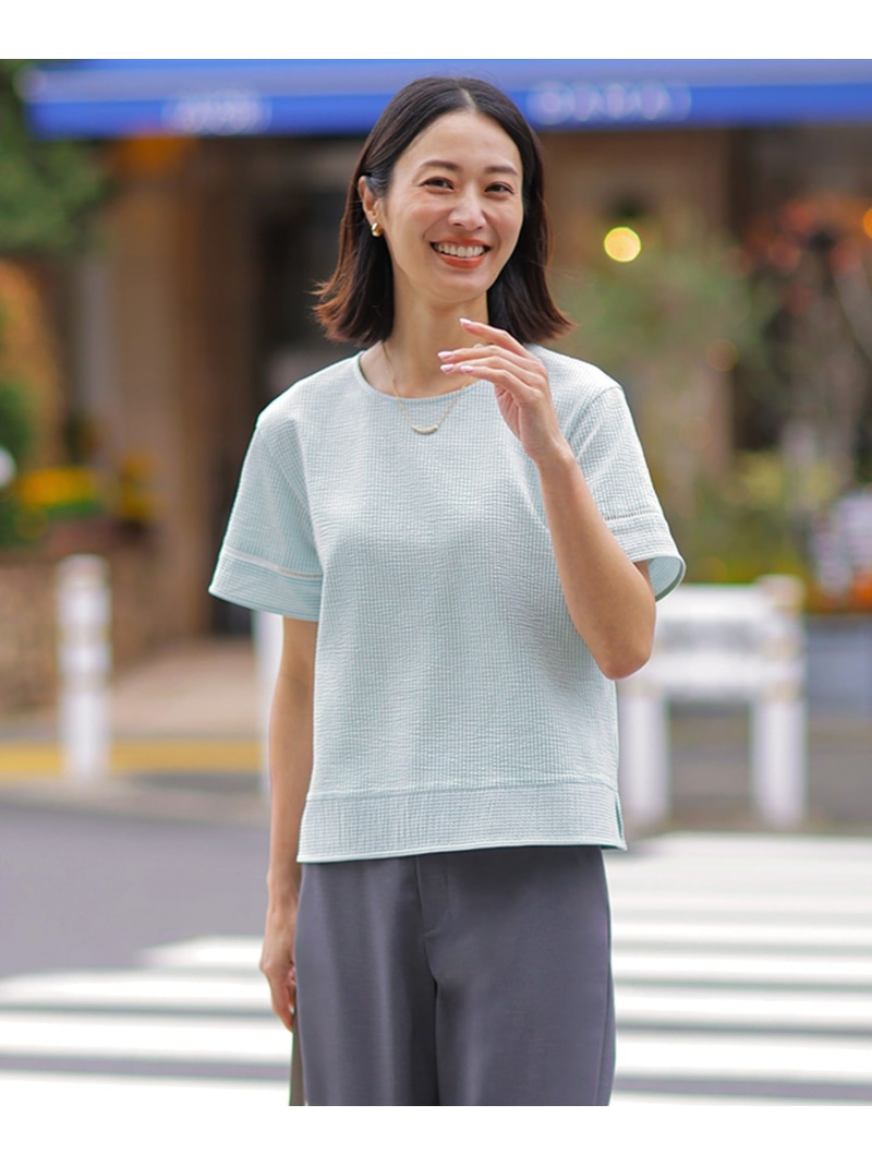 【一枚で着映え】蹴球プルオーバー 労働者の一団のど首 カットソー J.PRESS LADIES L ジェイ押しつける トップス カットソー・ティーシャツ 緑であること 薄墨色 赤銅色 米国海軍【貨物輸送無料】[ Fashion]