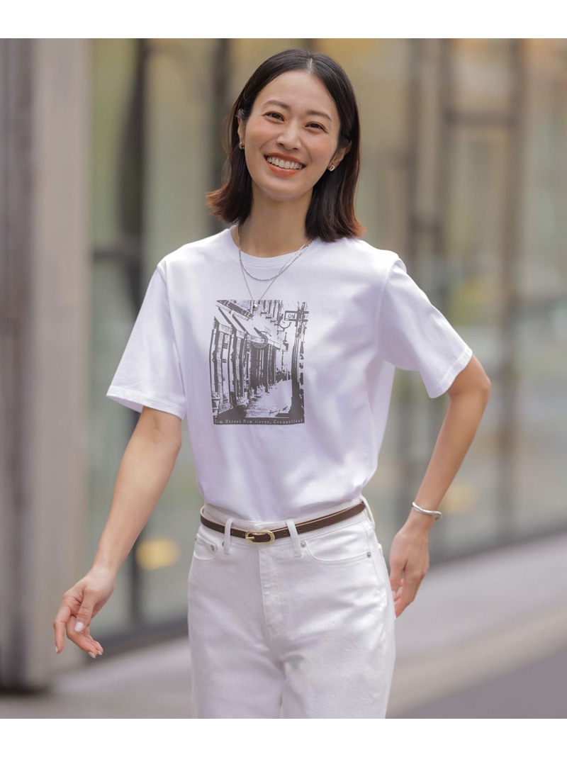 刷り上げる プルオーバー J.PRESS LADIES L ジェイ押し付ける トップス カットソー・プルオーバー 薄墨色 白いこと【貨物輸送無料】[ Fashion]