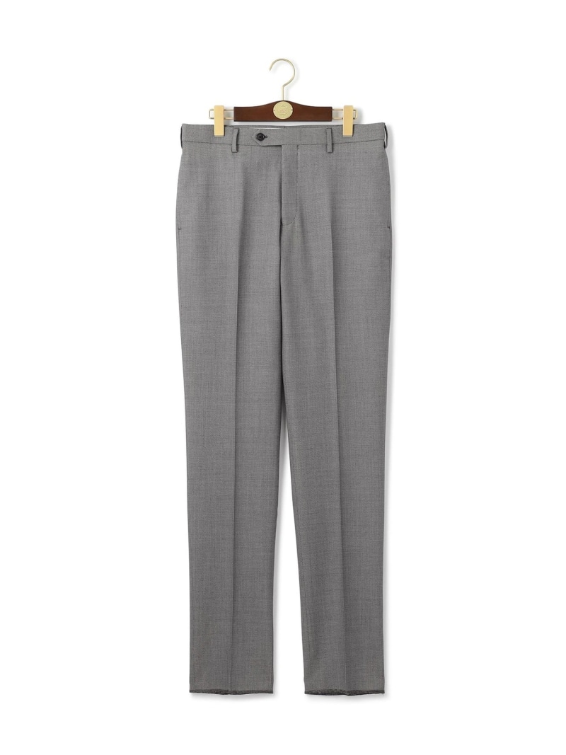 【SALE／30%OFF】【ストレッチ / ウォッシャブル可】パワーストレッチウール バーズアイ スラックス J.PRESS ジェイプレス パンツ スラックス・ドレスパンツ グレー【RBA_E】【送料無料】[ Fashion]