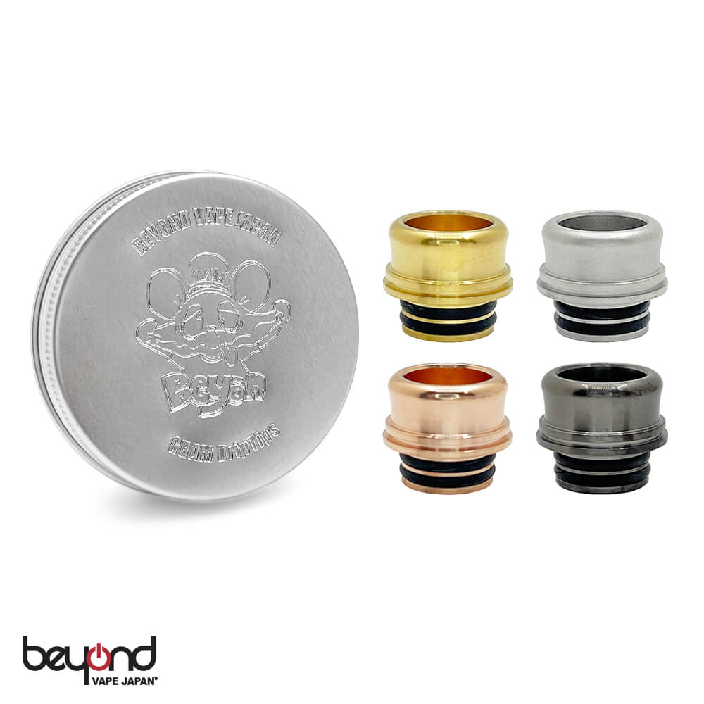 【GRAM】Beyon SS Coating［内径6mm］510 グラム ビヨン コンプリートセット GRAM × BeyondVapeJapan 限定 コラボ商品 電子タバコ ドリチ ドリップチップ DripTip VAPE 送料無料【レビューで300円クーポン】