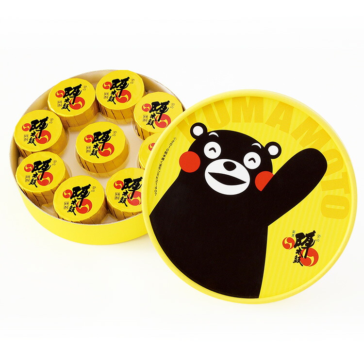 楽天市場 九州 ギフト 21 お菓子の香梅 ハッピー陣太鼓くまモン 陣太鼓特製陣太鼓 9個 熊本銘菓tv お願い ランキング 全国お土産総選挙参加商品 常温 ｊｒ九州商事オンラインショップ