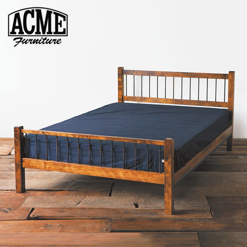 【楽天市場】ACME Furniture BROOKS BED QUEEN【3個口 