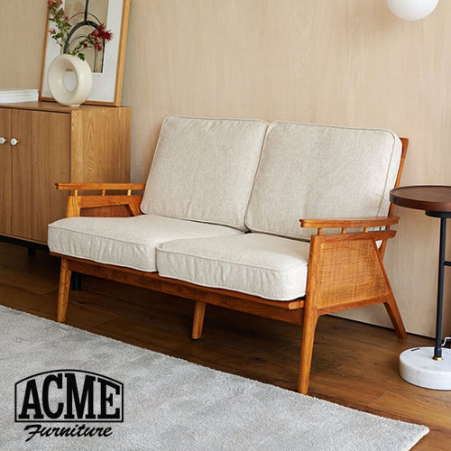 専用【ACME FURNITURE】 54875 Acme Furniture Oval Sofa - Pearl White