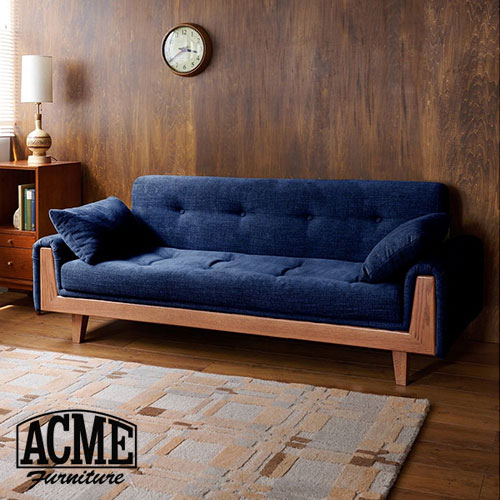 ACME Furniture アクメファニチャー WINDAN SOFA W1920 2nd NAVY ウィンダン フェザーソファ ネイビー 2人掛け ソファ ソファー(代引不可)