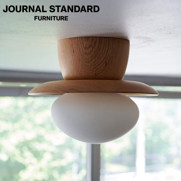 JOURNAL STANDARD FURNITURE ジャーナルスタンダードファニチャー LUCCA CEILING LAMP OAK ルッカ シーリングランプ オーク ランプ ライト 照明 シーリングライト(代引不可)【送料無料】