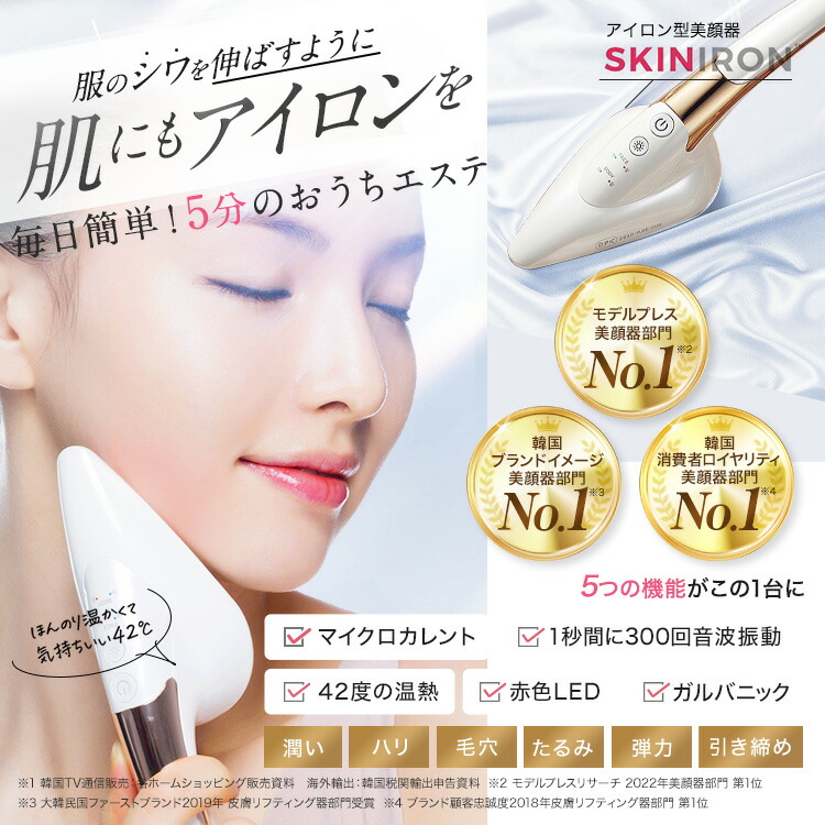 公式】スキンアイロン SKIN IRON 正規代理店 レビュー特典あり