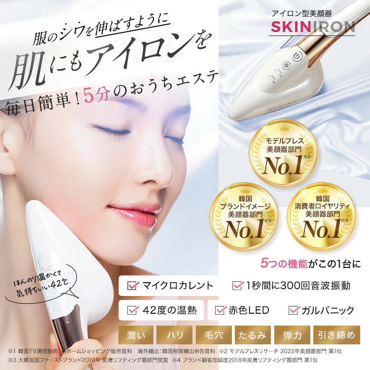 公式】スキンアイロン SKIN IRON 正規代理店 レビュー特典あり 