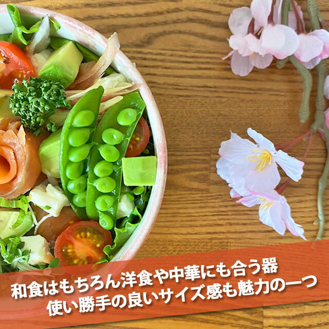 世界的に有名な どんぶり 4 0お好み丼 13cm 美濃焼 和食器 日本製 陶器 食器 器 桜 さくら かわいい おしゃれ 電子レンジ対応 食洗機可 ラッピング不可 Www Tonna Com