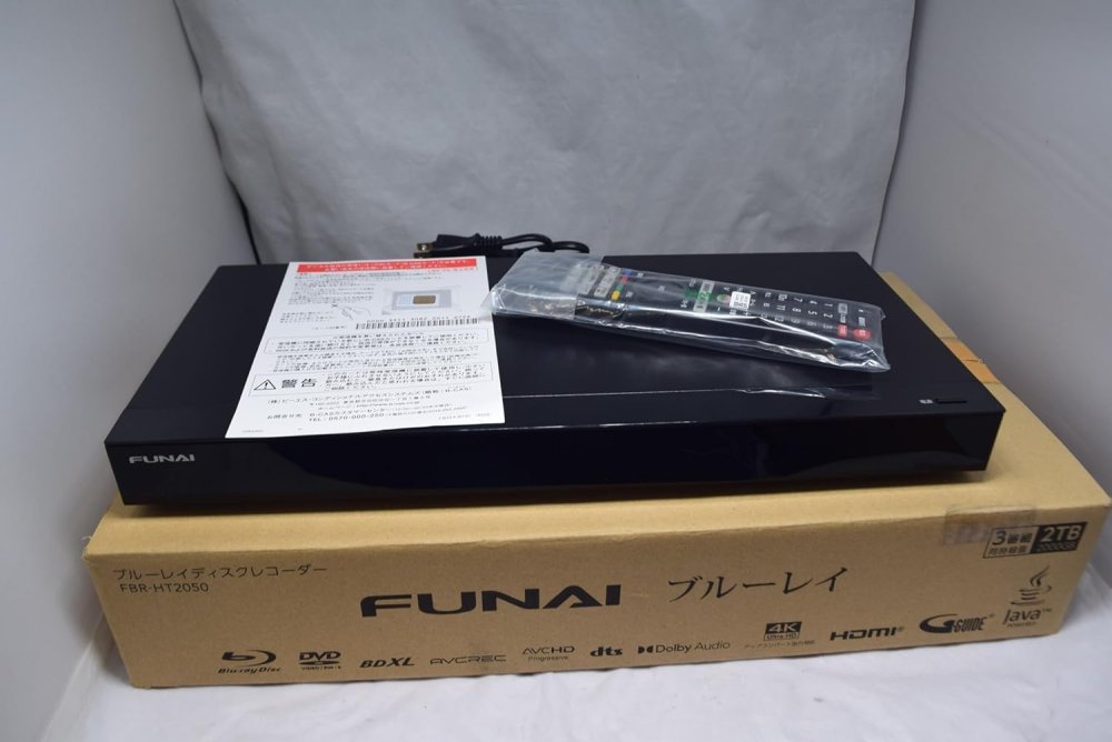 FUNAI ブルーレイレコーダー 3番組同時録画 　2TB FBR-HT2050 21NBpmbCuyL.jpg
