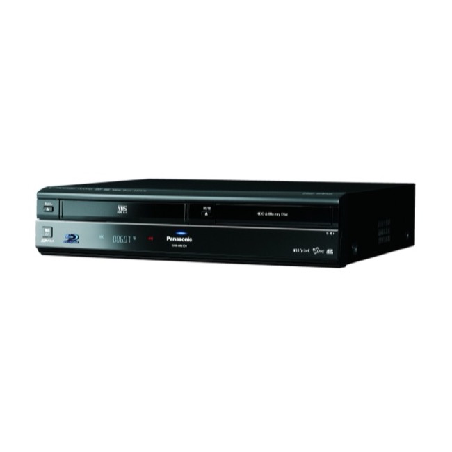 【持続済み品】 パナソニック 320GB 1ラジオ受信機 ブルーレイレコーダー VHS映像媒体一体型 黒いこと DIGA DMR-BR670V-K