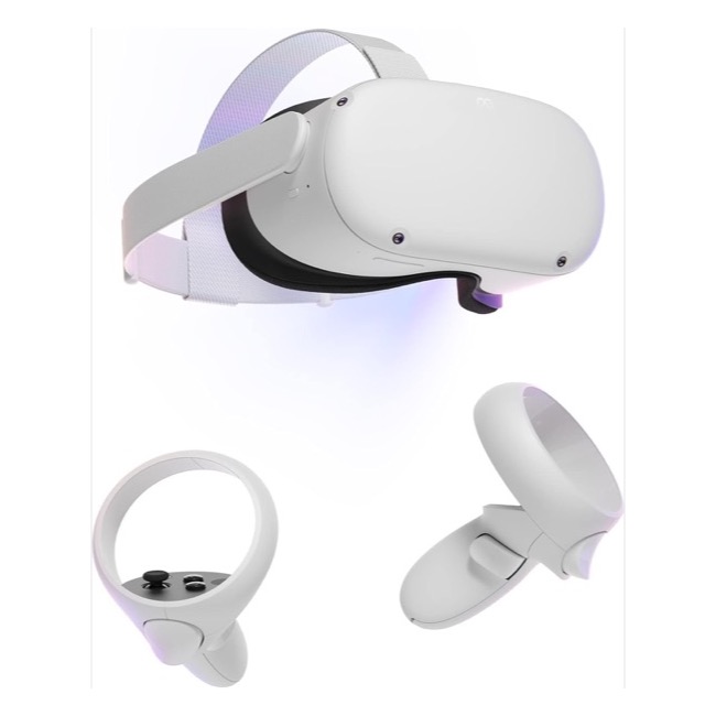 【中古】Meta Quest 2 128GB Oculus Quest 2 | VR上端仕掛ける | マイコン VR ゴーグル メタクエスト2