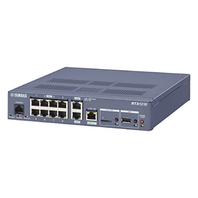 【中古】ヤマハ ギガメモリアクセスVPNルータ RTX1210