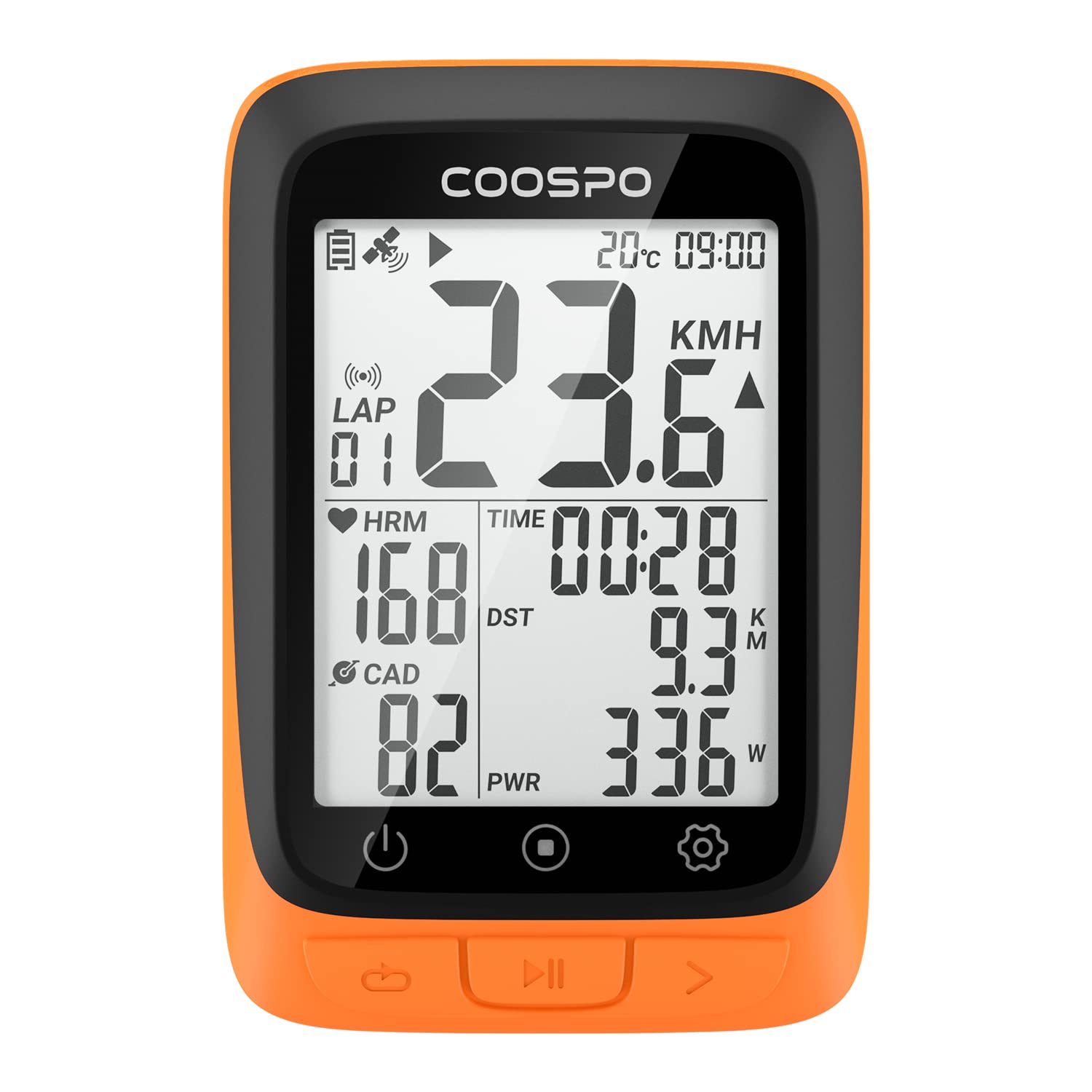 楽天市場】COOSPO CS500 サイクルコンピュータ サイコン GPS搭載