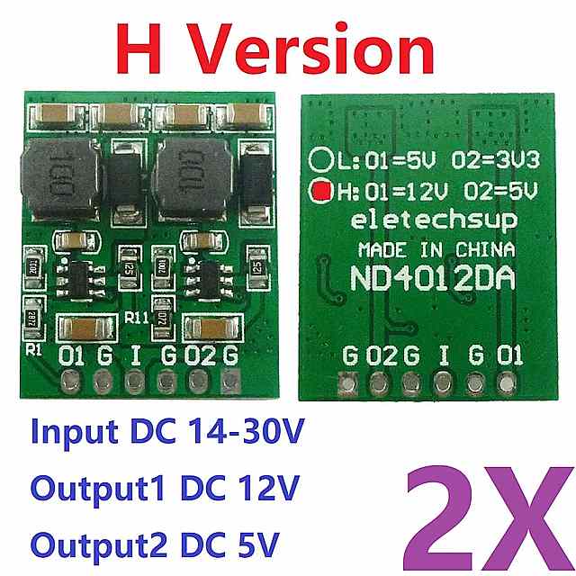 国内正規品 2個10ワットのデュアル 出力 dc 降圧 コンバータ モジュール 12v 5v 3.3v 電圧 レギュレータ ボード  ebrarmedya.com