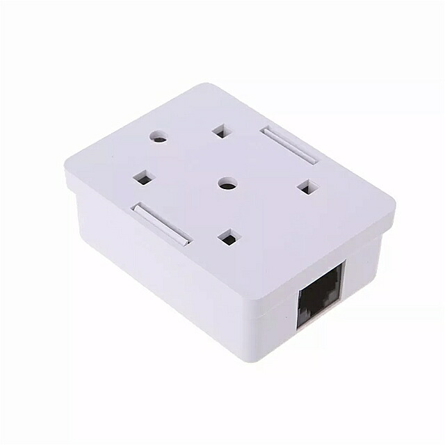 Cat5eRJ45壁カプラジャックアダプタ8P8CHM-HB01モデルutpシールドなしシングルポートデスクトップマウントボックス