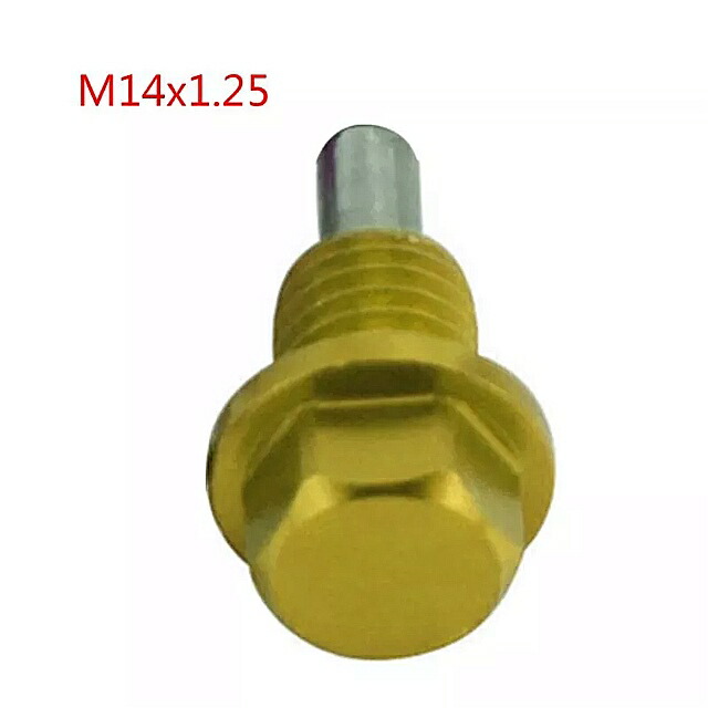12周年記念イベントが M12x1.5 M12x1.25 M14x1.5 アルミ 合金 磁気 オイル ドレン プラグ  www.servitronic.eu