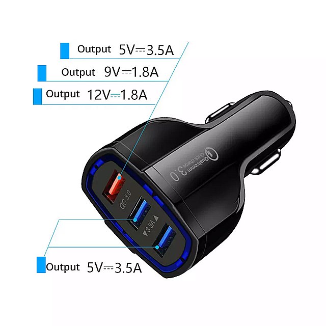 Fonken 車 充電 タイプc 電話 器 携帯 急速 Qc3 0 Usb