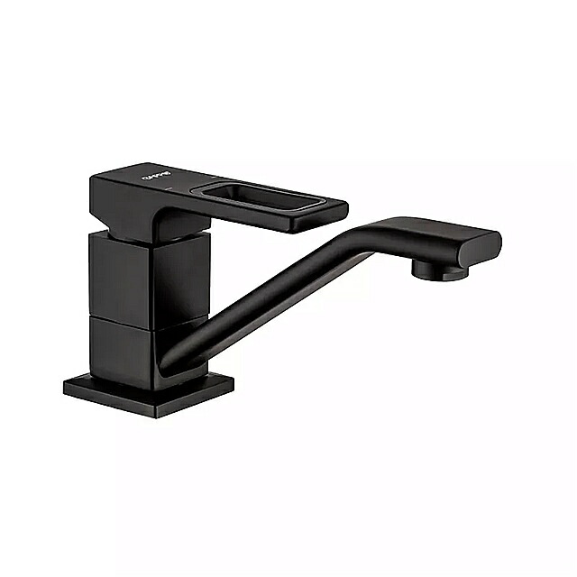 Gappo黒 キッチン 蛇口 ミキサー タップ 冷 温水 シングルハンドル 360 度回転 ミキサー タップ torneira G4517-6