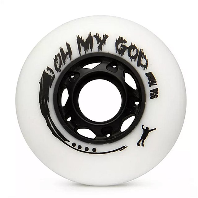 【72ミリメートル76ミリメートル80ミリメートル】White95Aスーパー困難なスライドスケートホイールパパイヤ黄色92AローラースケートタイヤインラインスケートPatines