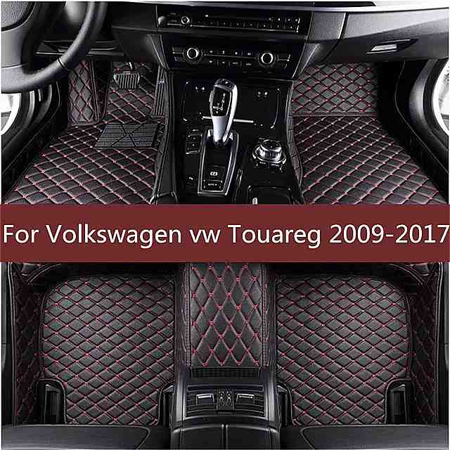 車 のフロア マット vwトゥアレグ2009-2014 カーペット