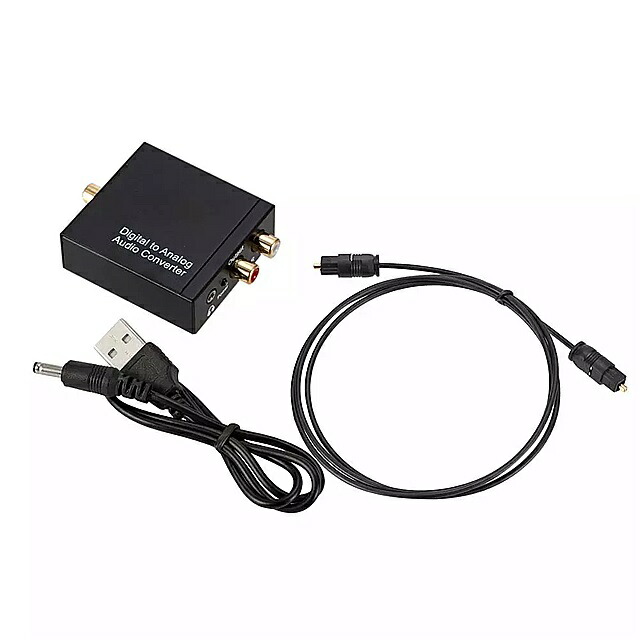 春新作の 同軸光ファイバtoslink デジタル ジャック3.5アナログl r rca spdif オーディオ デコーダ ステレオ アンプ  www.ambienteymedio.tv