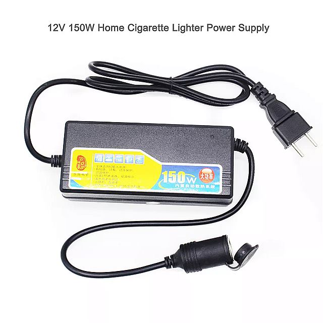 車のシガーライター電源アダプタAC110VDC12V5A6A10ALEDドライバコンバータ車Cigaret電源トランス