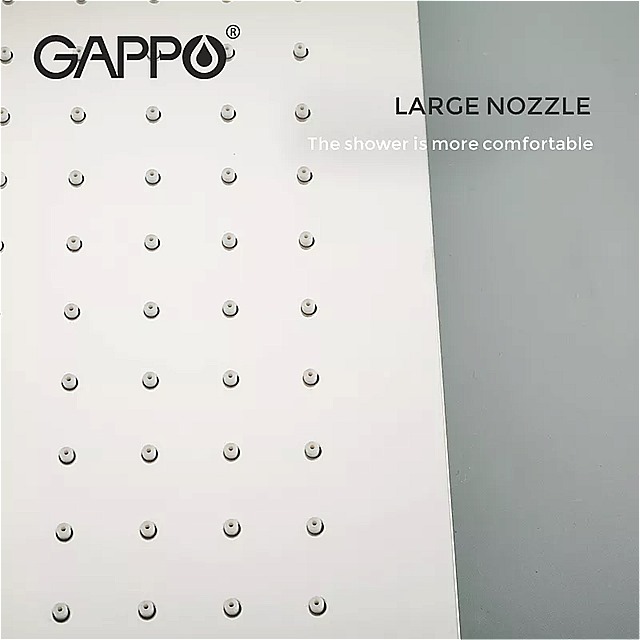 Gappoシャワー降雨蛇口の浴室のシャワーミキサー蛇口浴室のミキサーのシャワーセット蛇口ウォールマウント浴槽クレーン