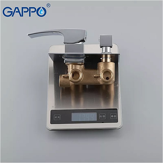 Gappoシャワーの蛇口の滝シャワーミキサーバスHaedシャワーパネル浴室のシャワーセット蛇口chuveirobanheiro