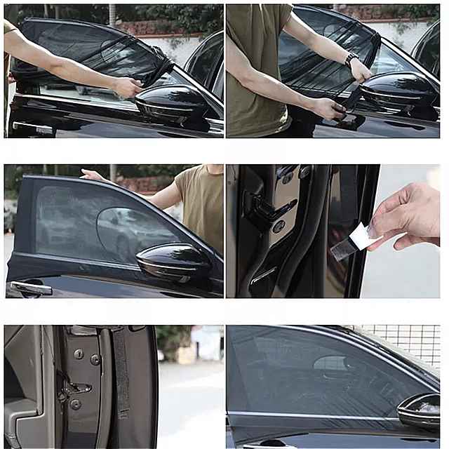 車サンシェードuv保護車のサンシェイドフロントガラスバイザーカバーカーテンサイドウィンドウサンシェードカバーuv保護