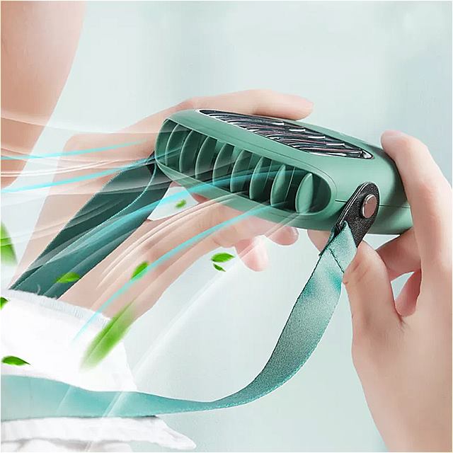 ポータブル充電式ネックミニファン,5v,USB,充電式,小型トラベル,ハンドヘルド,電気,サイレント冷却ファン,家庭用