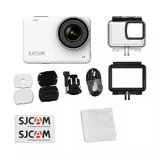 市場 Sjcam-sj10x ボディ 防水 アクション カメラ 4k 10m 24fps