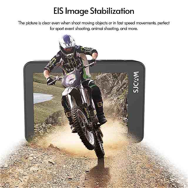 Sjcam-sj10xアクションカメラ4k24fps10m防水ボディwifi2.33インチタッチスクリーンsj10xスポーツdv