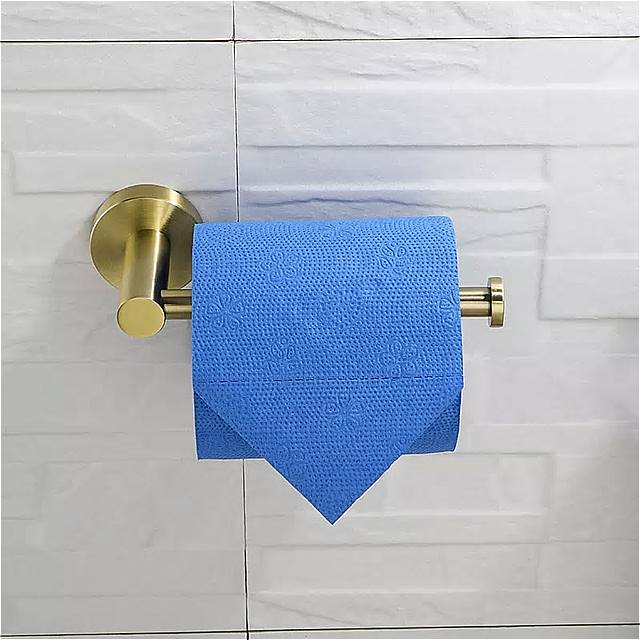 ゴールドタオルリング浴室ハードウェアトイレットペーパーホルダータオルホルダーウォールマウントゴールド浴室付属品ローブフック