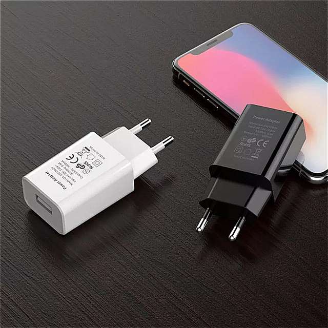 市場 ユニバーサル プラグ eu 1A 充電 5v アダプタ 器 usb eu電源